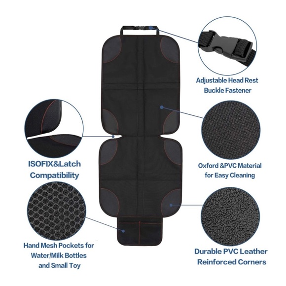 Omotor Anti-Slip Waterproof Universal Car Truck SUV Seat Protector - Picture 3 of 10